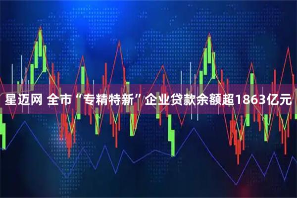 星迈网 全市“专精特新”企业贷款余额超1863亿元